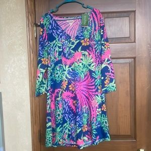 NWT Lilly Pulitzer Erin swing dress All a Glow